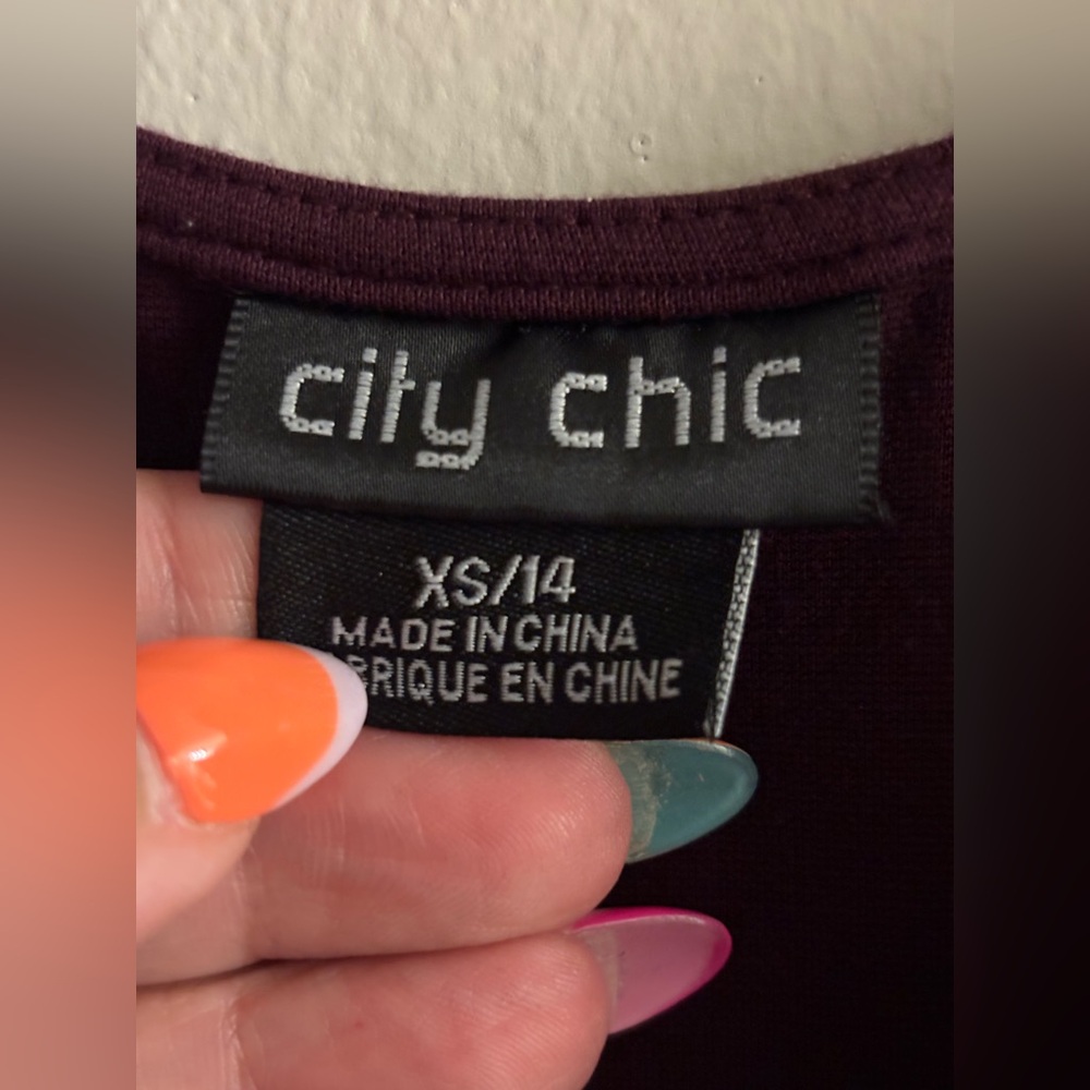 City Chic Dress Size 14 - Picture 4 of 4